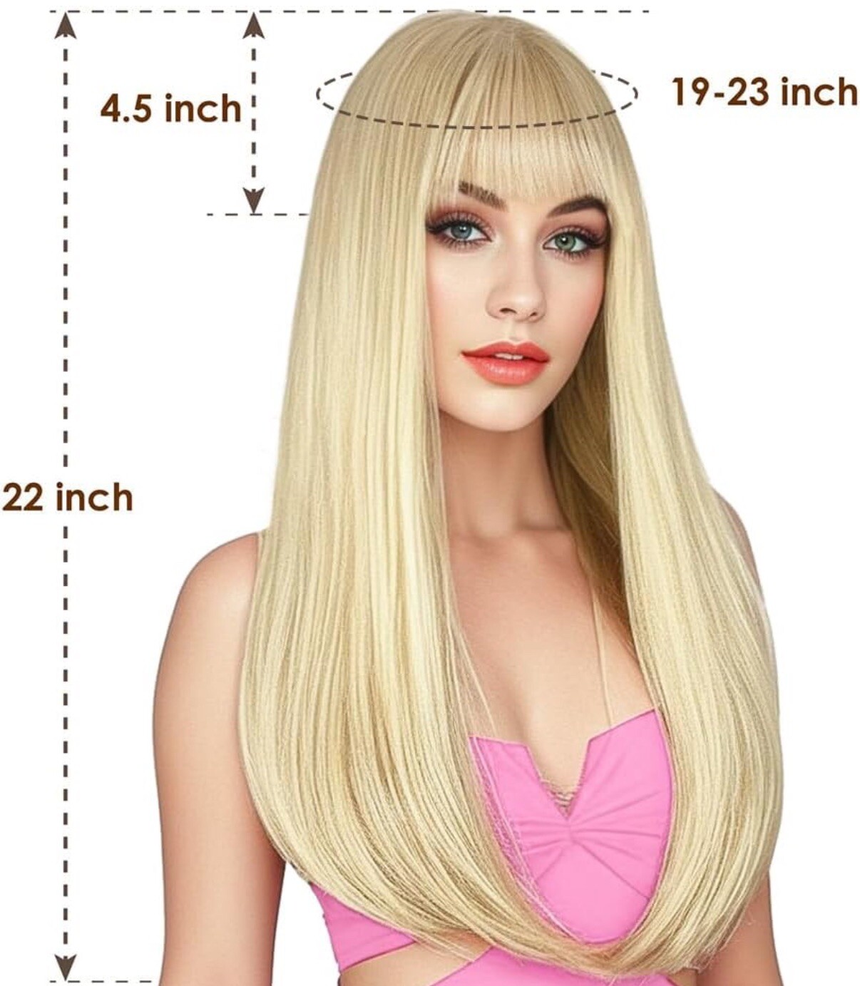 BEAUTIFUL HONEY Blonde LAYERED LONG MIXED BLONDE WIG
