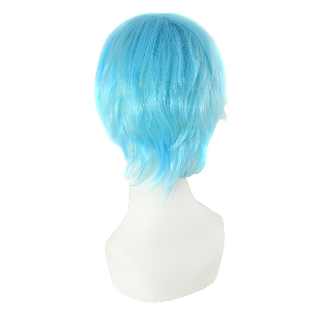 12 Inch/30 cm Role Playing Hair Short (Light Blue)