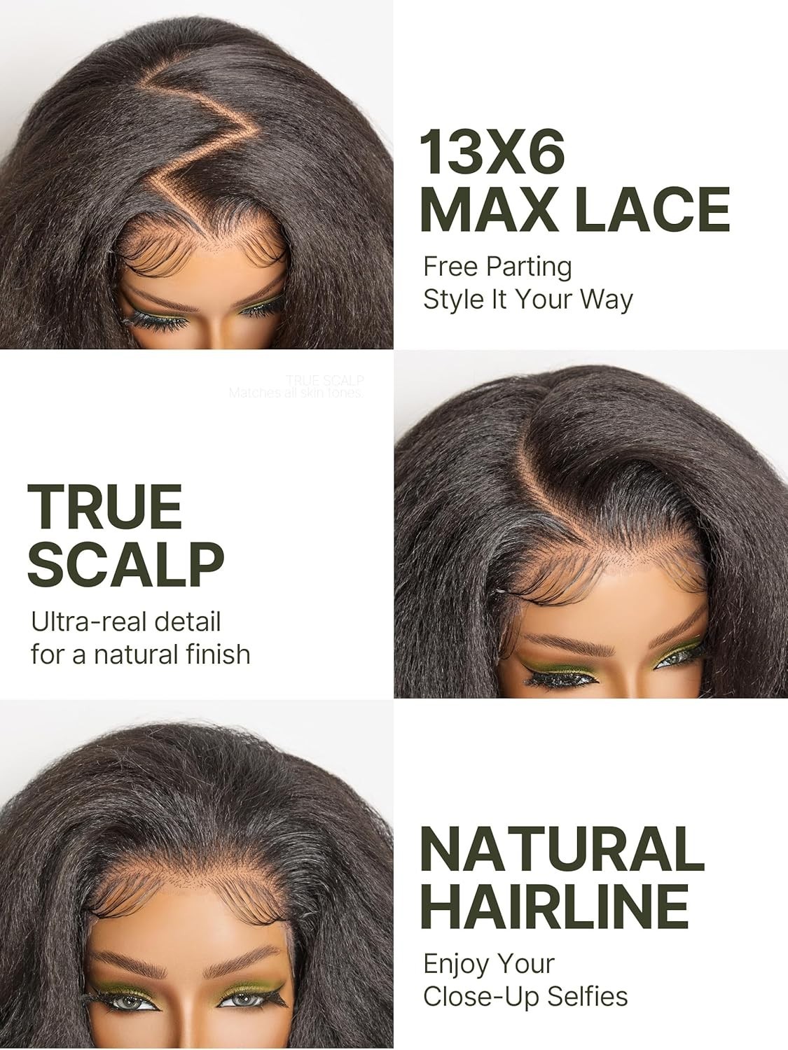 13×6 22in Body Wave Lace Front Wigs Veralux Fiber Blend Pre Plucked 250% Density