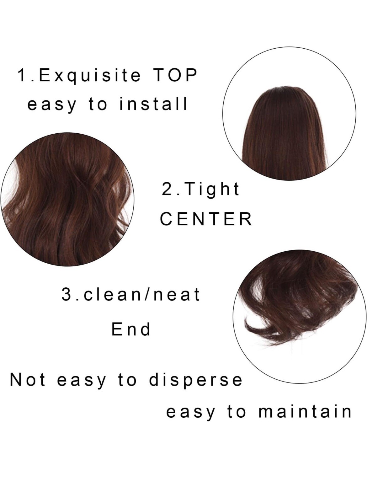Curly Wavy Drawstring Ponytail Extension Clip IN Pony Tail 22″ Fake HAIR