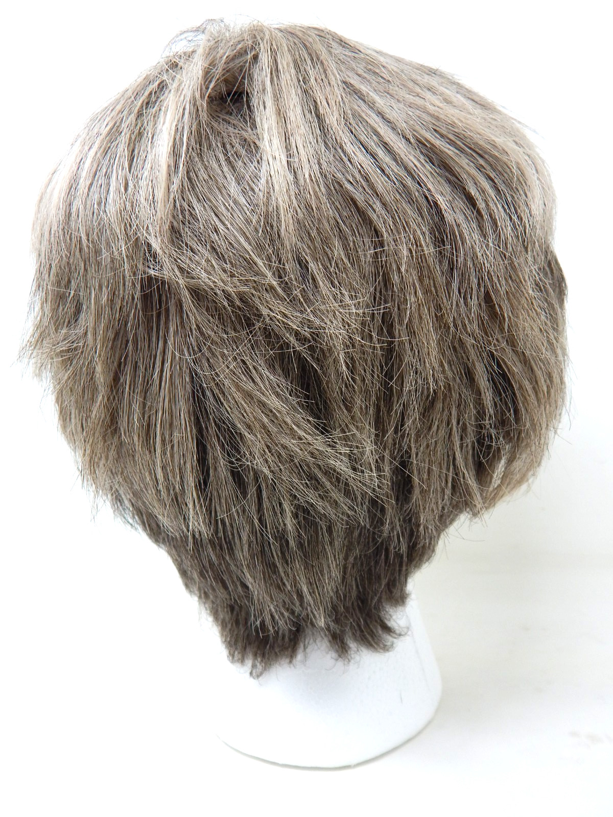 Tony of Beverly Wig Short Hair Modacrylic Fiber Japan Multi-Grey color (Medium)