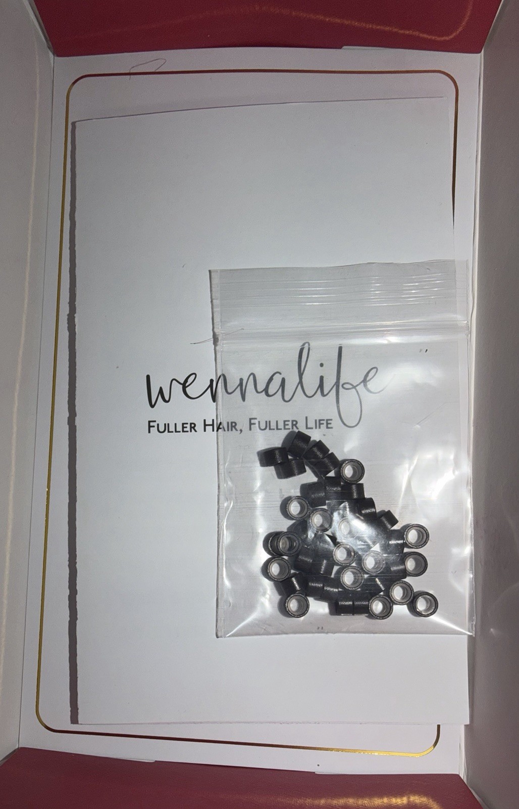 WENNALIFE Double Genius Butterfly Weft Hair Extensions Human Hair 18 inch, 110g