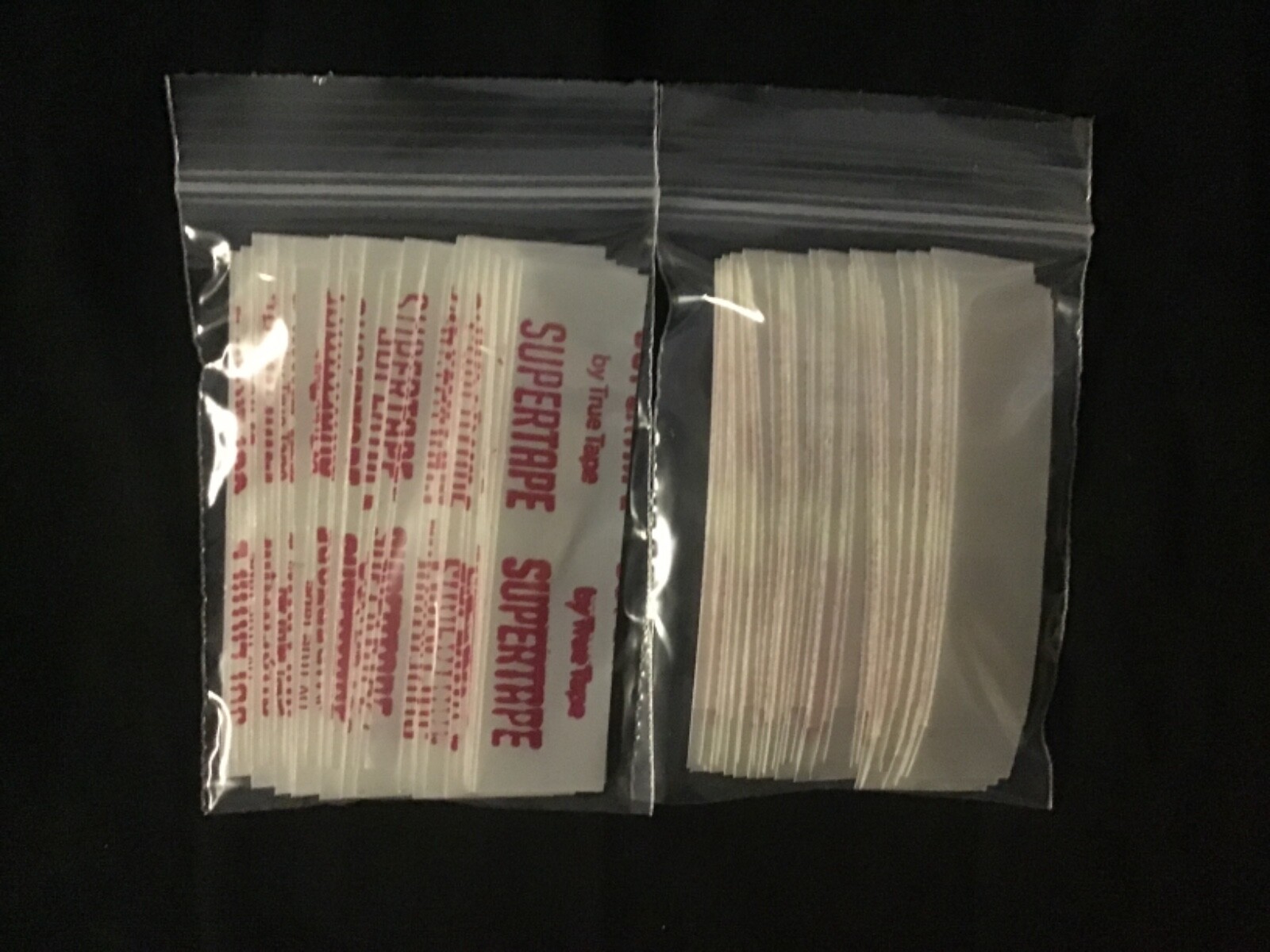 Supertape Strips Straight Double Sided Adhesive- 72 pc-wig Hairpiece Toupee -NEW