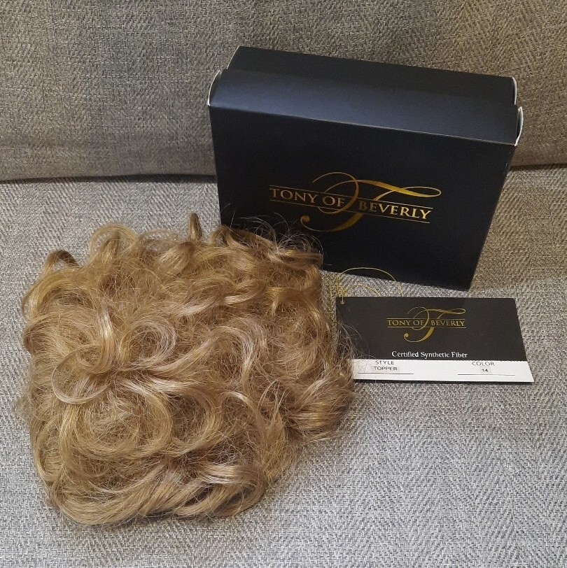 Tony Of Beverly Elura Blend Short Topper Wig Snapple Color 14 Excellent