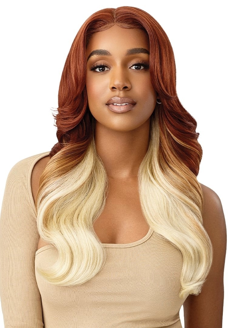 OUTRE COLOR BOMB PREMIUM SYNTHETIC FIBER LACE FRONT WIG – YAVANNA