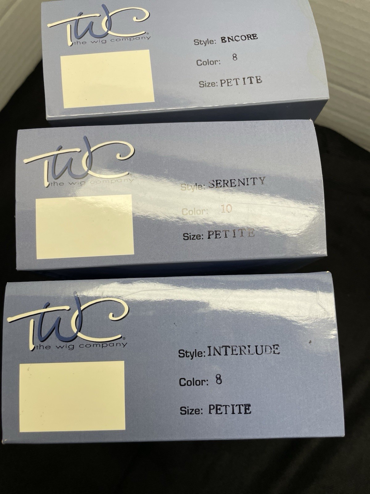 Lot Of 3 TWC Wigs See Pictures Details
