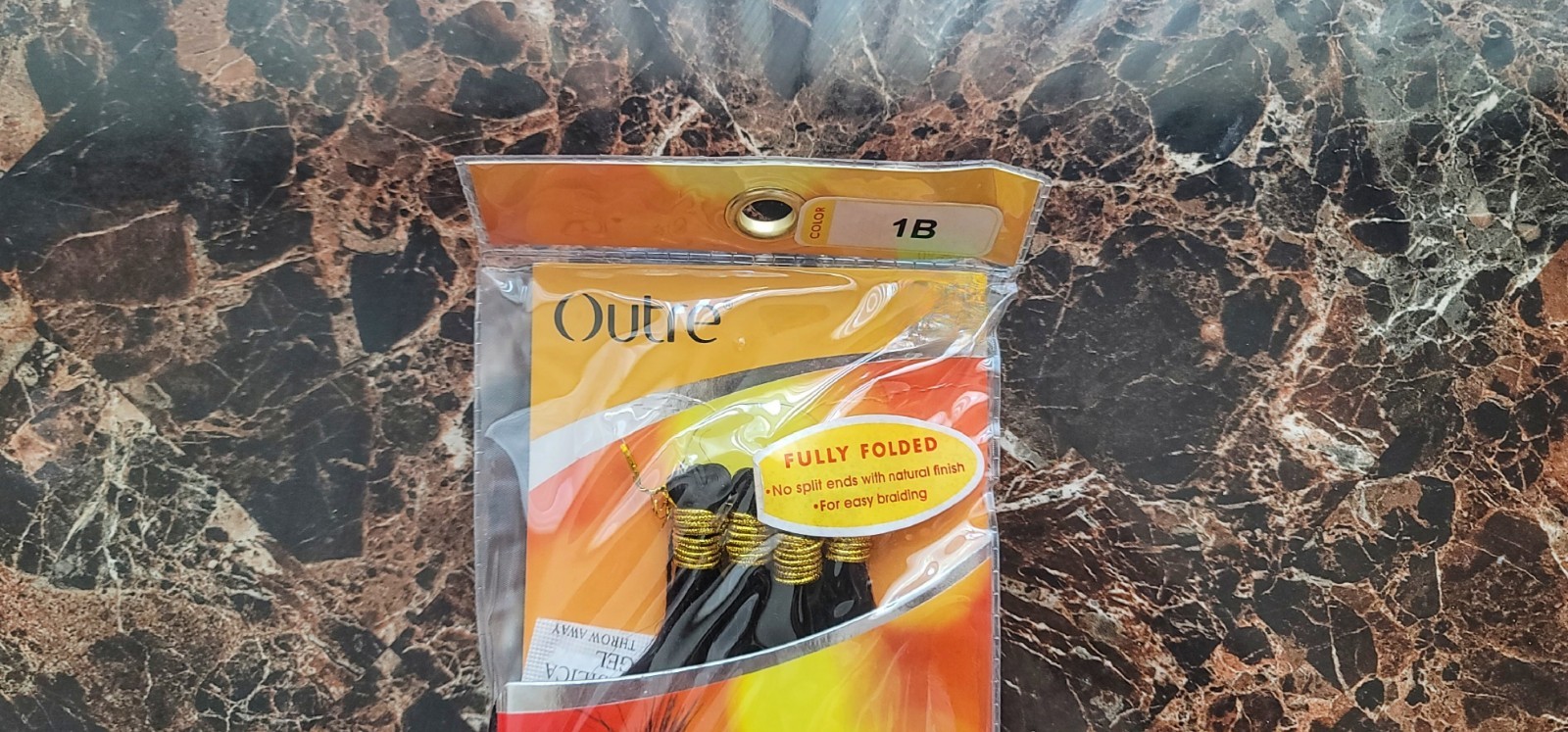 Outre Batik Grammy Wave Color 1B BULK Crochet Extensions 18 Kanekalon Fiber Hair