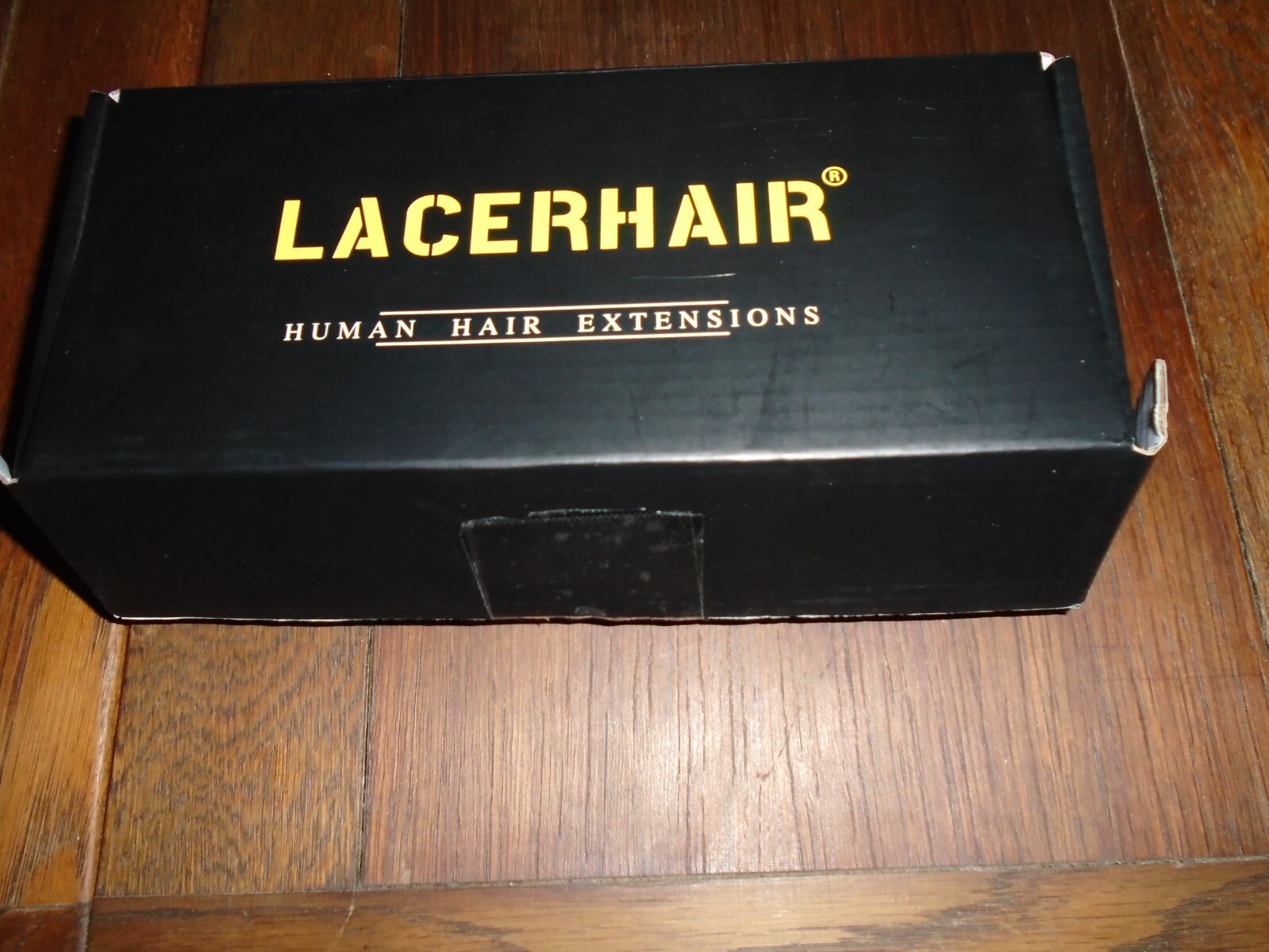 NEW Lacerhair Luxury 100% Black Human Hair Yaki 10″ # 1B Kit Eye Lashes & Clips