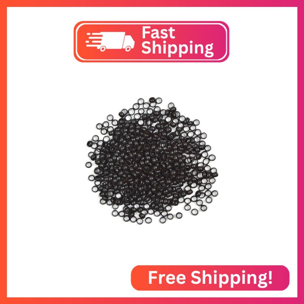 4.0mm Nano Beads for Hair Extensions Copper Nano Rings Micro Link Beads for Exte