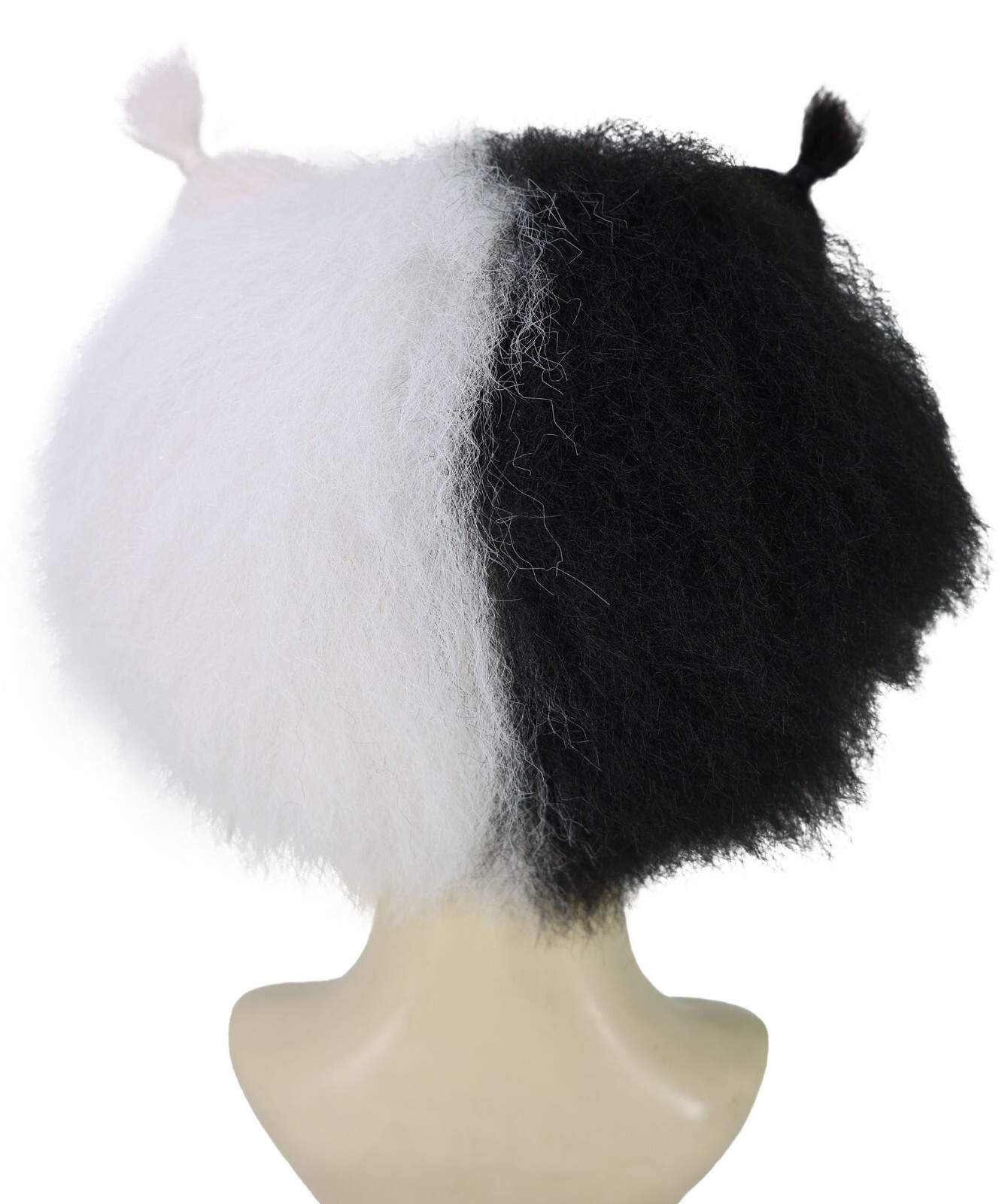 Victoria, Multiple Fluffy Cat Women Wig with Pink Ears, Breathable Capless Cap