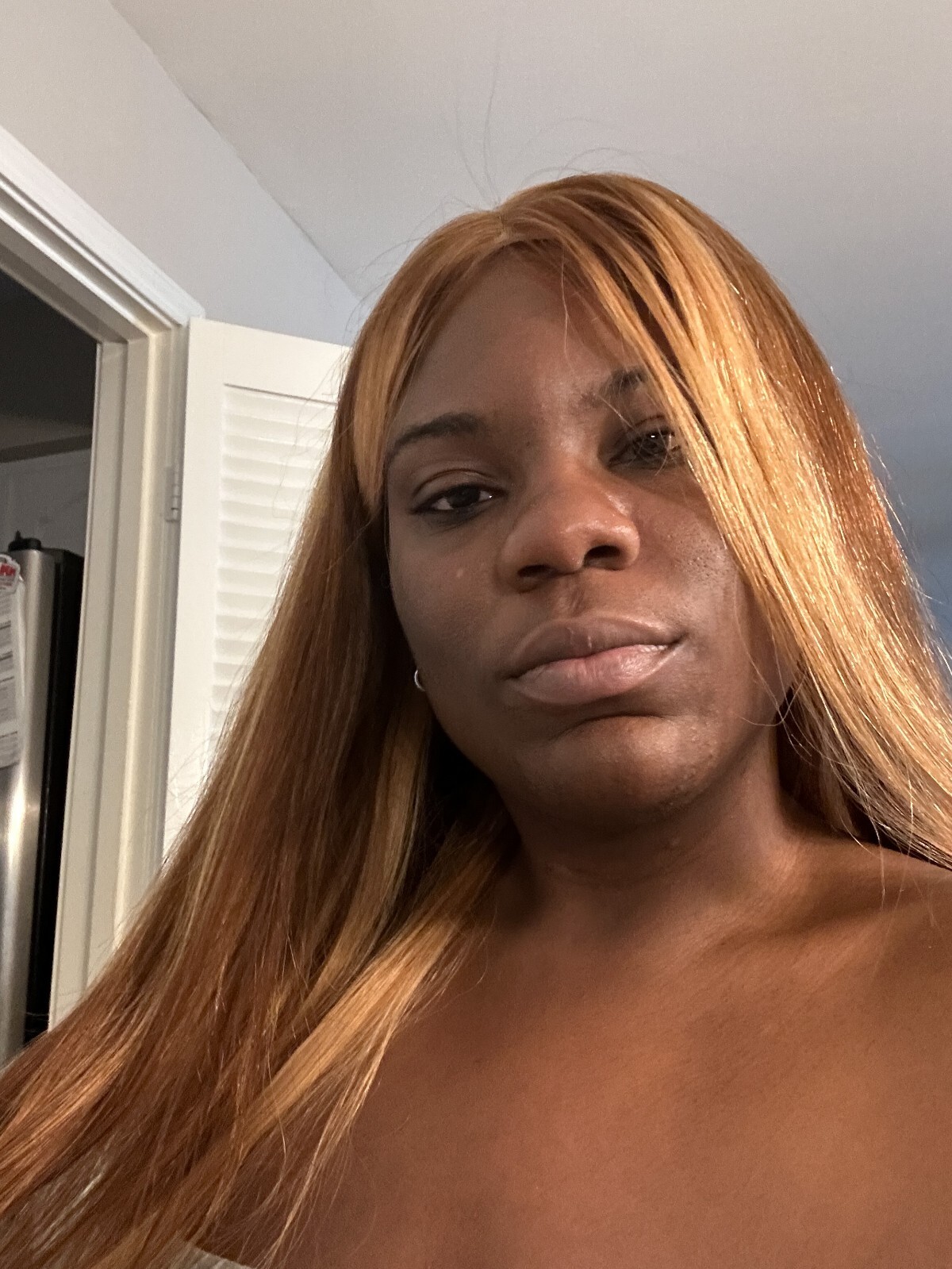 Straight Blonde 4/27 Piano Highlight 13X4 HD Lace Front Human Hair Wig 22 inches