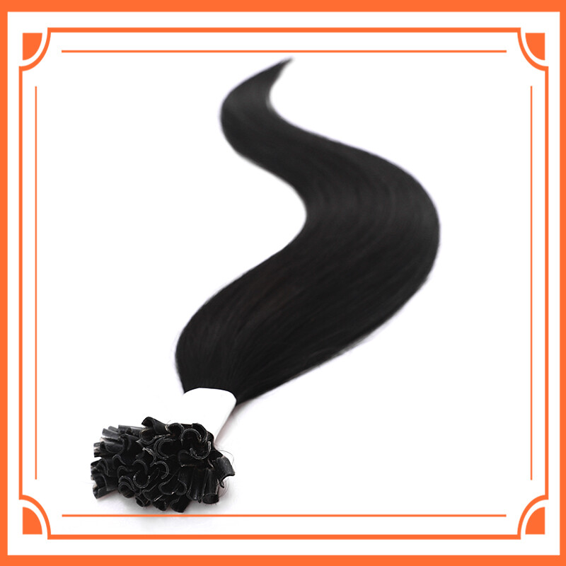 Keratin Hair Extensions Human Hair Pre-Bonded 100% Real Remy strands Full Head