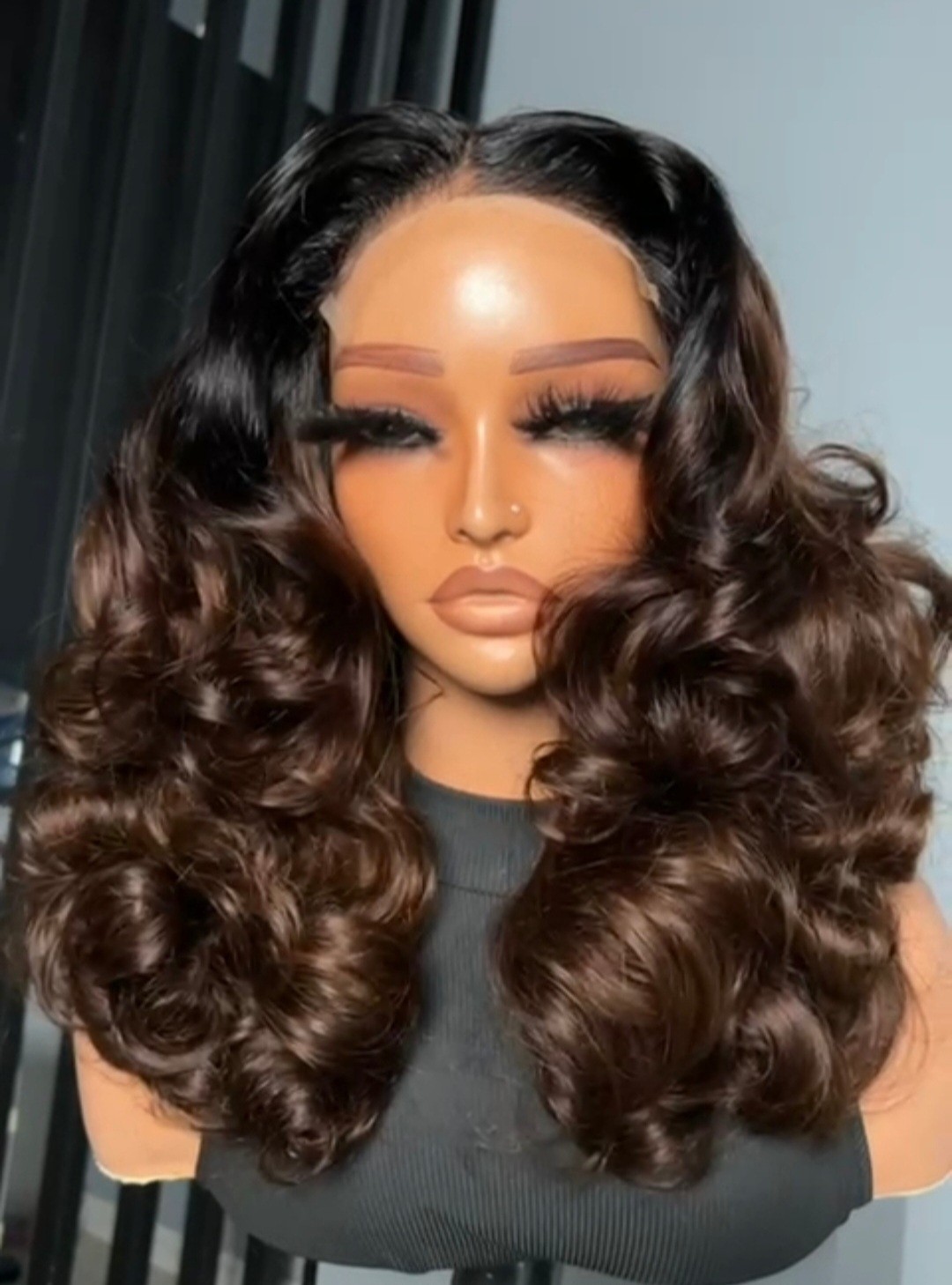 100% Vietnamese Human Hair, SDD, 5×5 HD Lace Closure Wig, Bouncy, 250% Density