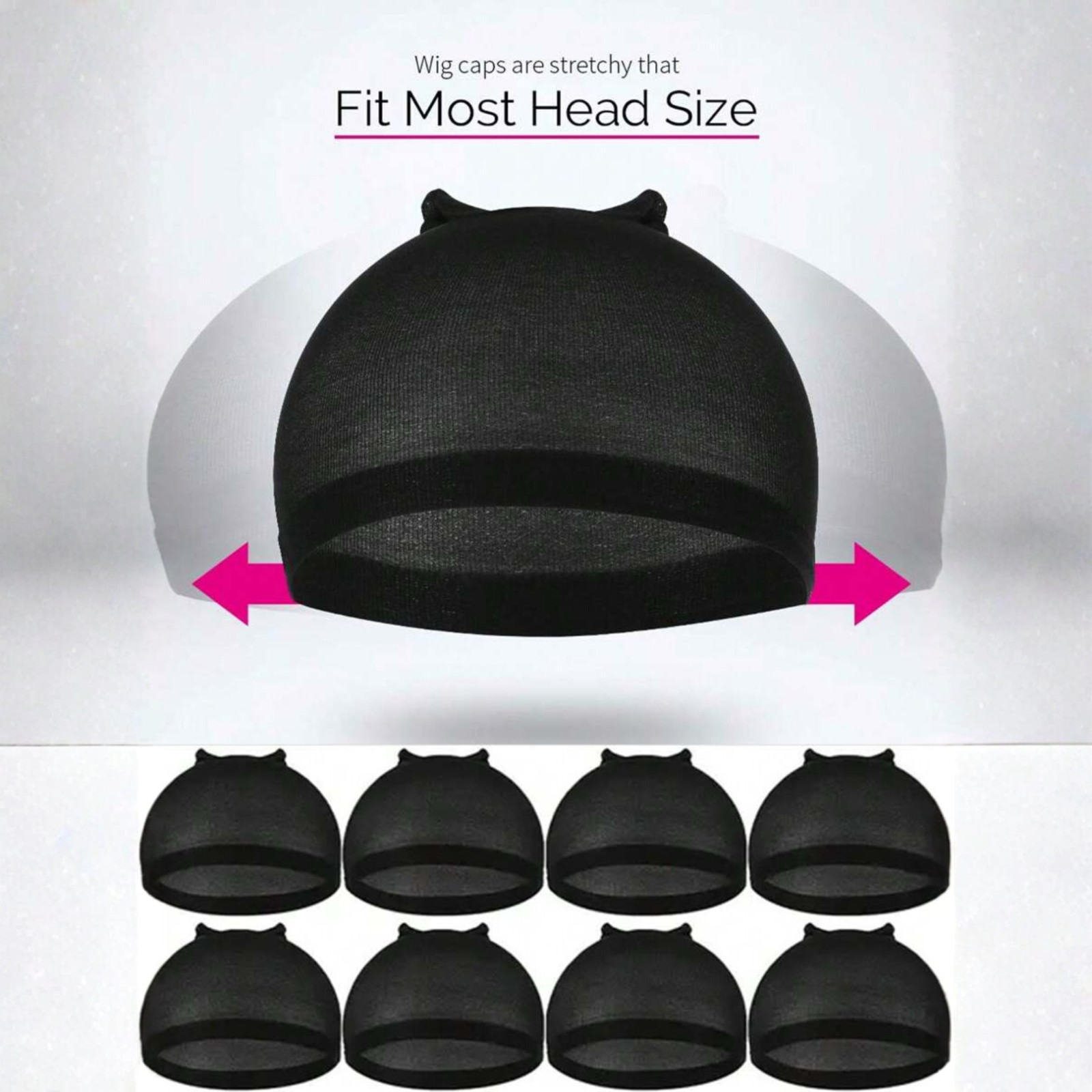 Wig Caps 5/10pc Hair Wig Caps Stocking Caps Stretch Mesh Dome Wig Caps For Women