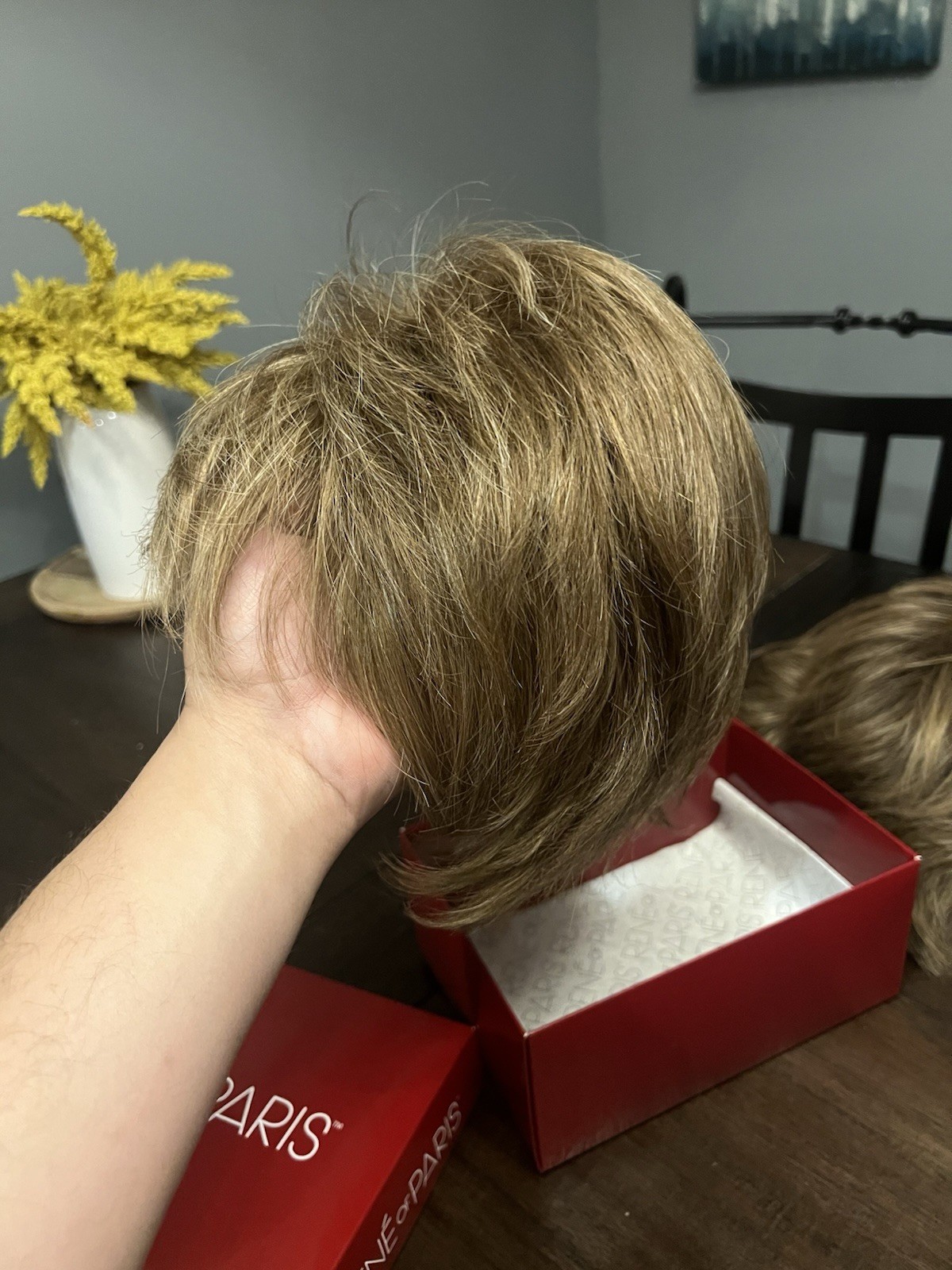 Rene of Paris Wig Lot Model 2368 Maple Sugar & 2318 Marble BRN