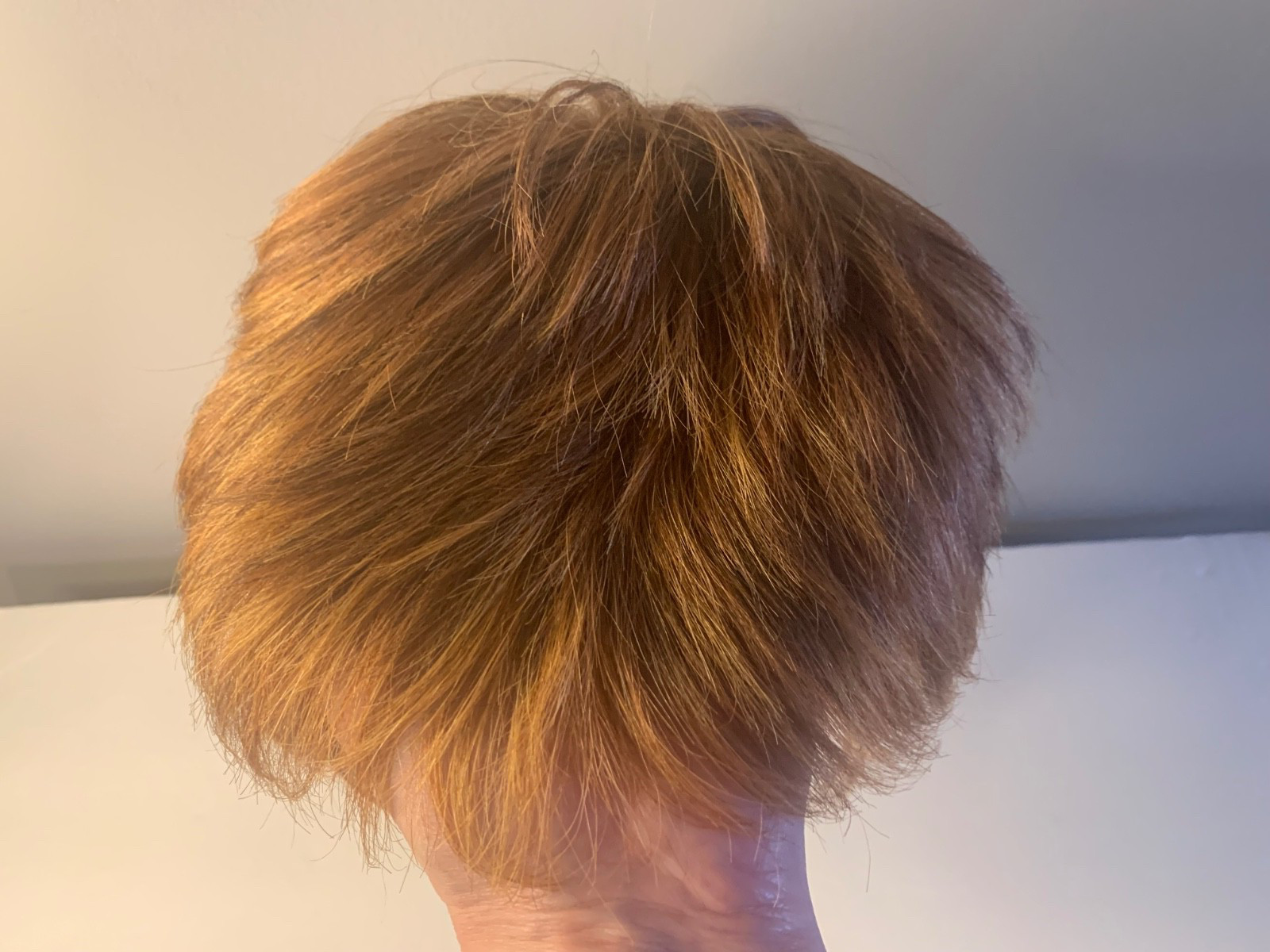 Paula Young Alex Wig Layered Q1178 33-28 Average Red Hair Lightweight Pre-Owned