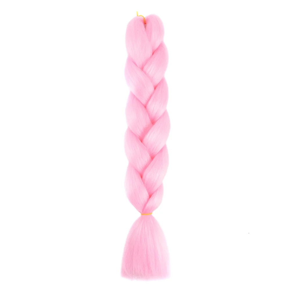 DIY Jumbo Braiding Hair Synthetic Afro Ombre Crochet Braid Extensions For Women