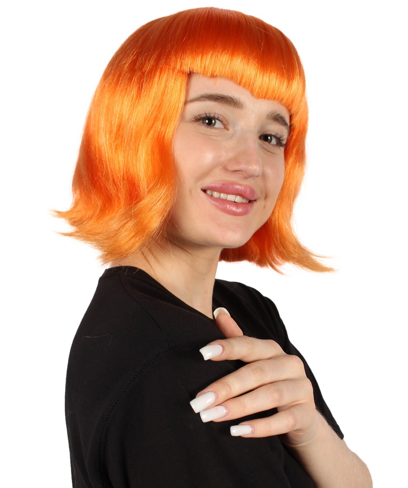 Adult Women’s Straight Short Vampire Wig | Premium Breathable Capless Cap HW-162
