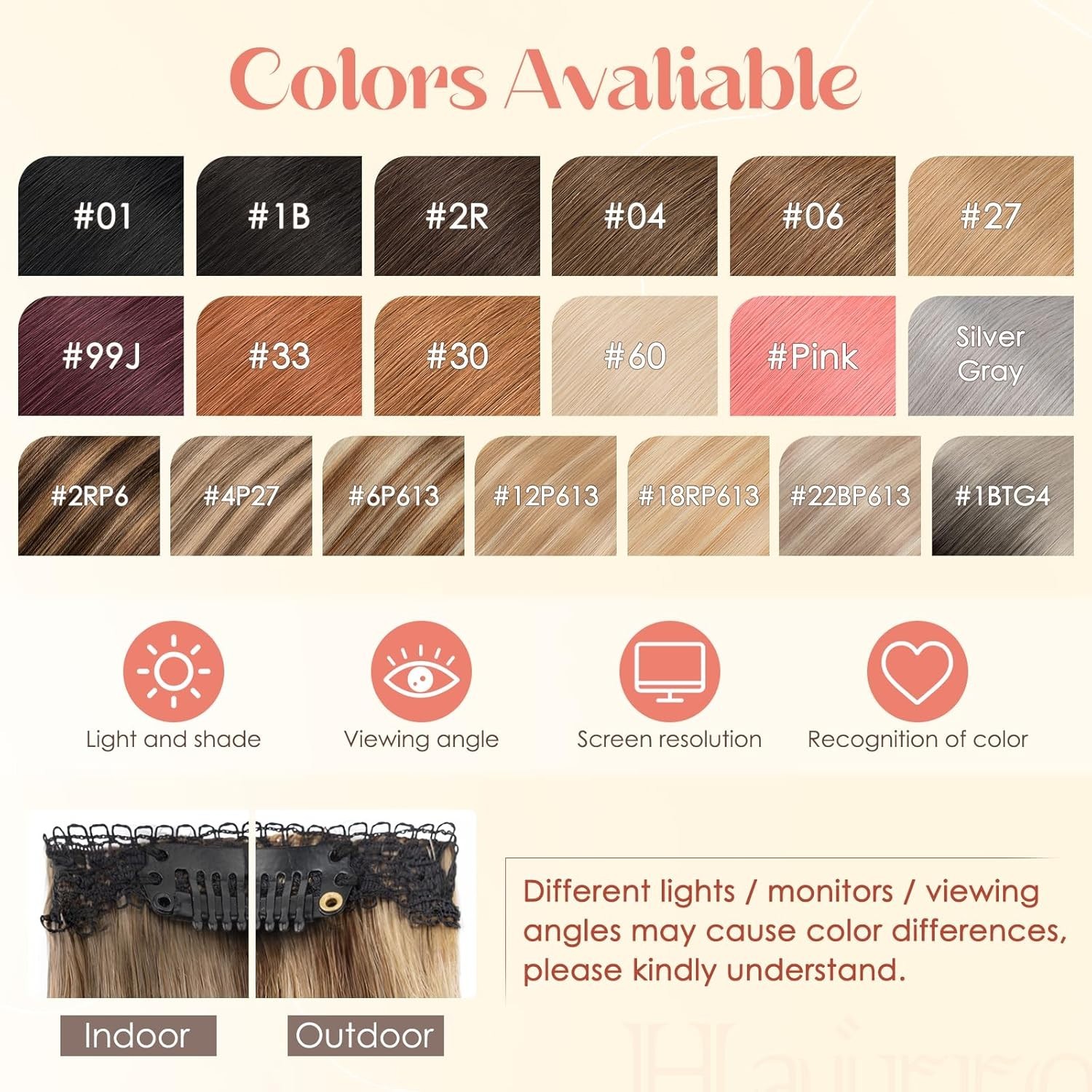 Hairro 6PCS Clip In Human Hair Extensions Short Burgundy Color Clip Ins Remy Rea