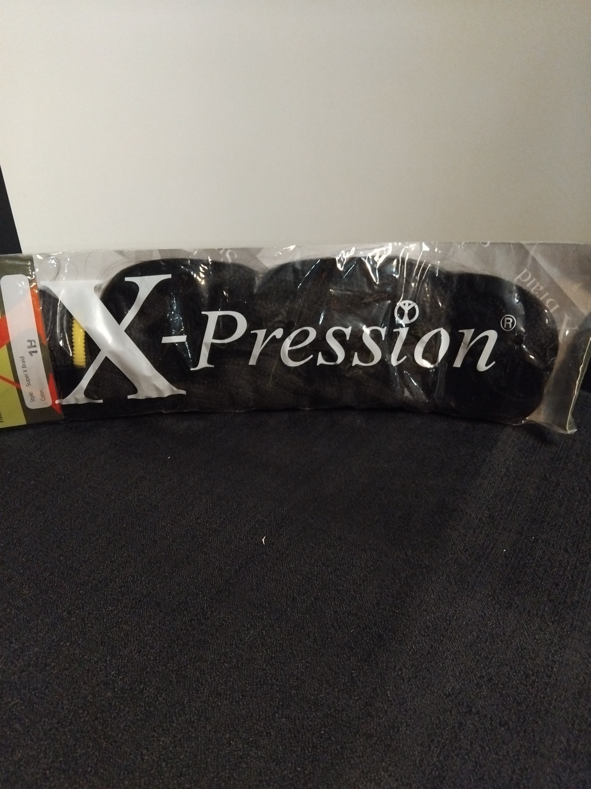 Super X Braid Supreme Super X Braid 100% Kanekalon Fiber Braiding Hair 41″ #1B