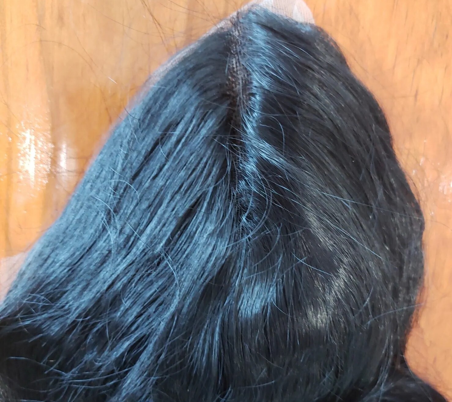 NEW By Haircube Beach Wave Black 28″ Long Synthetic Wig Cap Monica
