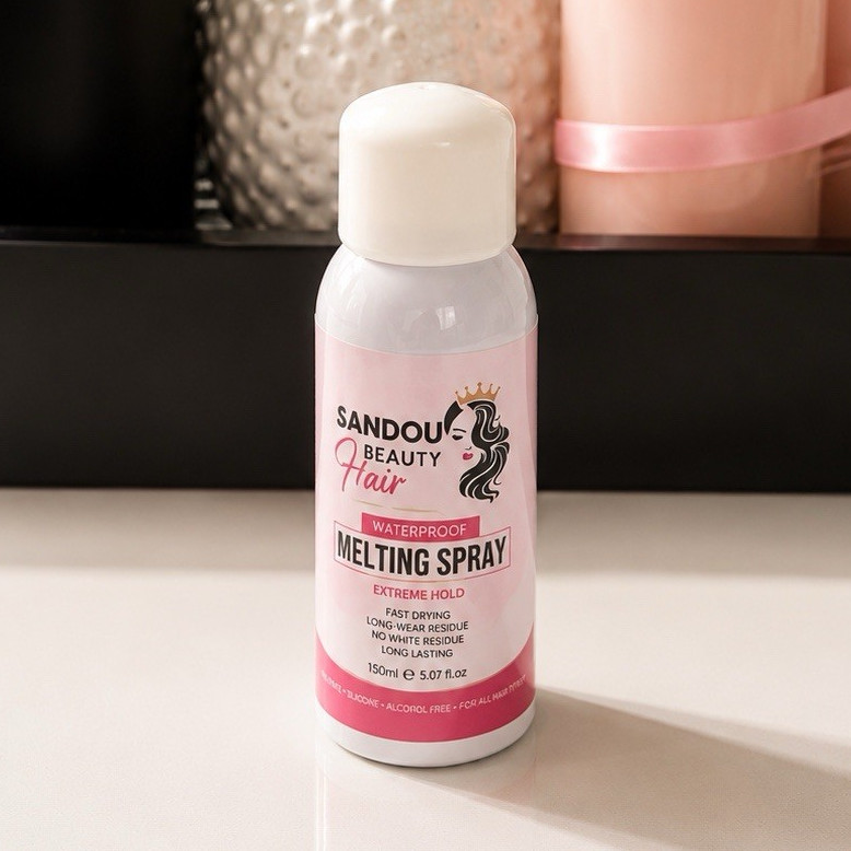 Sandou Beauty Hair Waterproof Lace Melting Spray for Lace Wigs