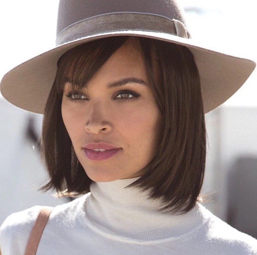 HALO BOB Wig by Rene of Paris Marble Brown Color, Great For wearing with a Hat