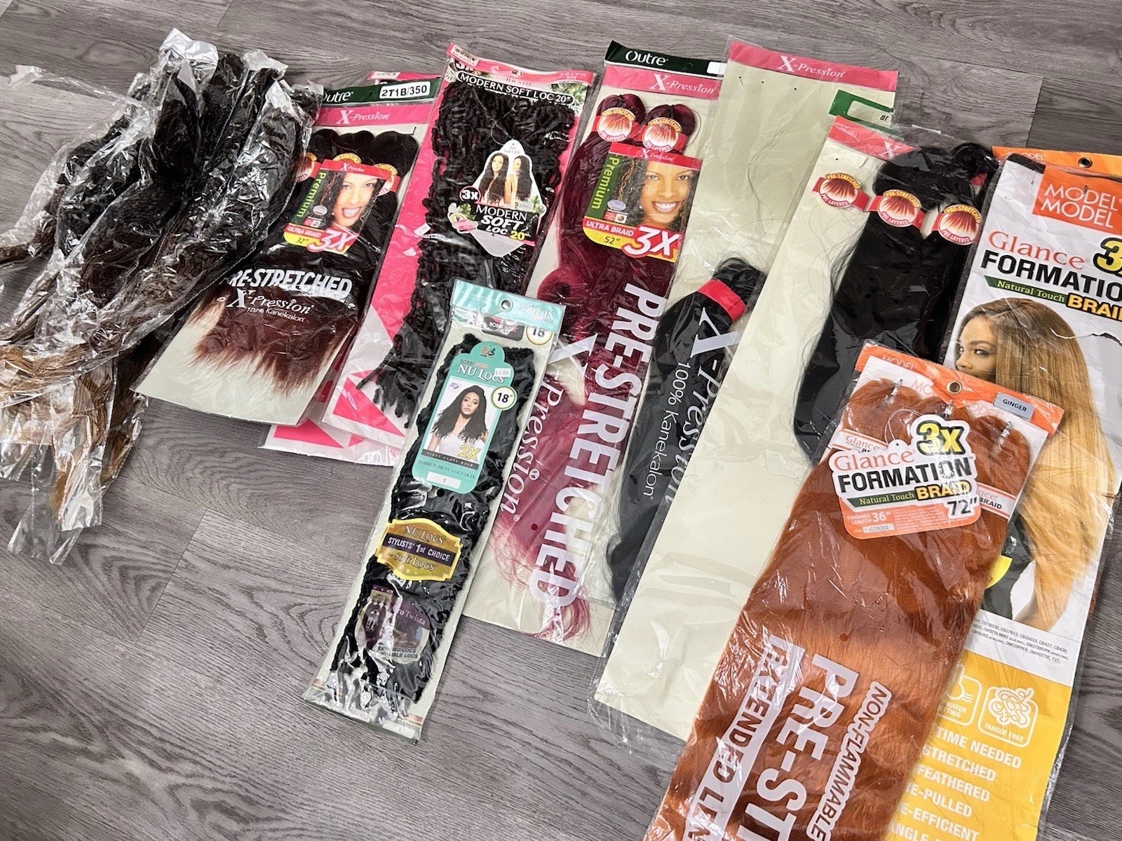 Hair Extension, Locs, Braid Lot