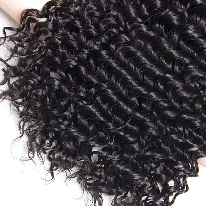 Premium Deep Wave sew in Hair 1 Bundle 100 Human Hair 100g/Bundle 10 In To 30 In