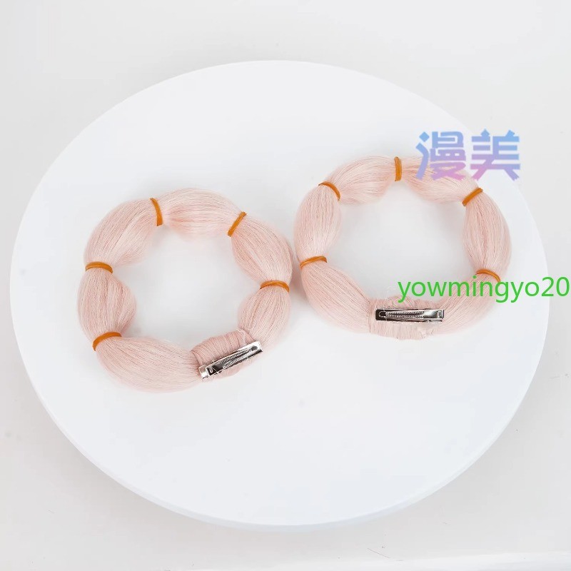 ZZZ Zenless Zone Zero Zhao Pink Long Hair Wig Halloween Cosplay Prop Hairpiece
