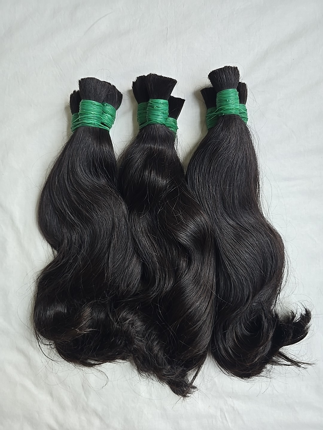 100% RAW | 18” | Unwefted (Bulk) | EXTRA Full | Double-Drawn Hair