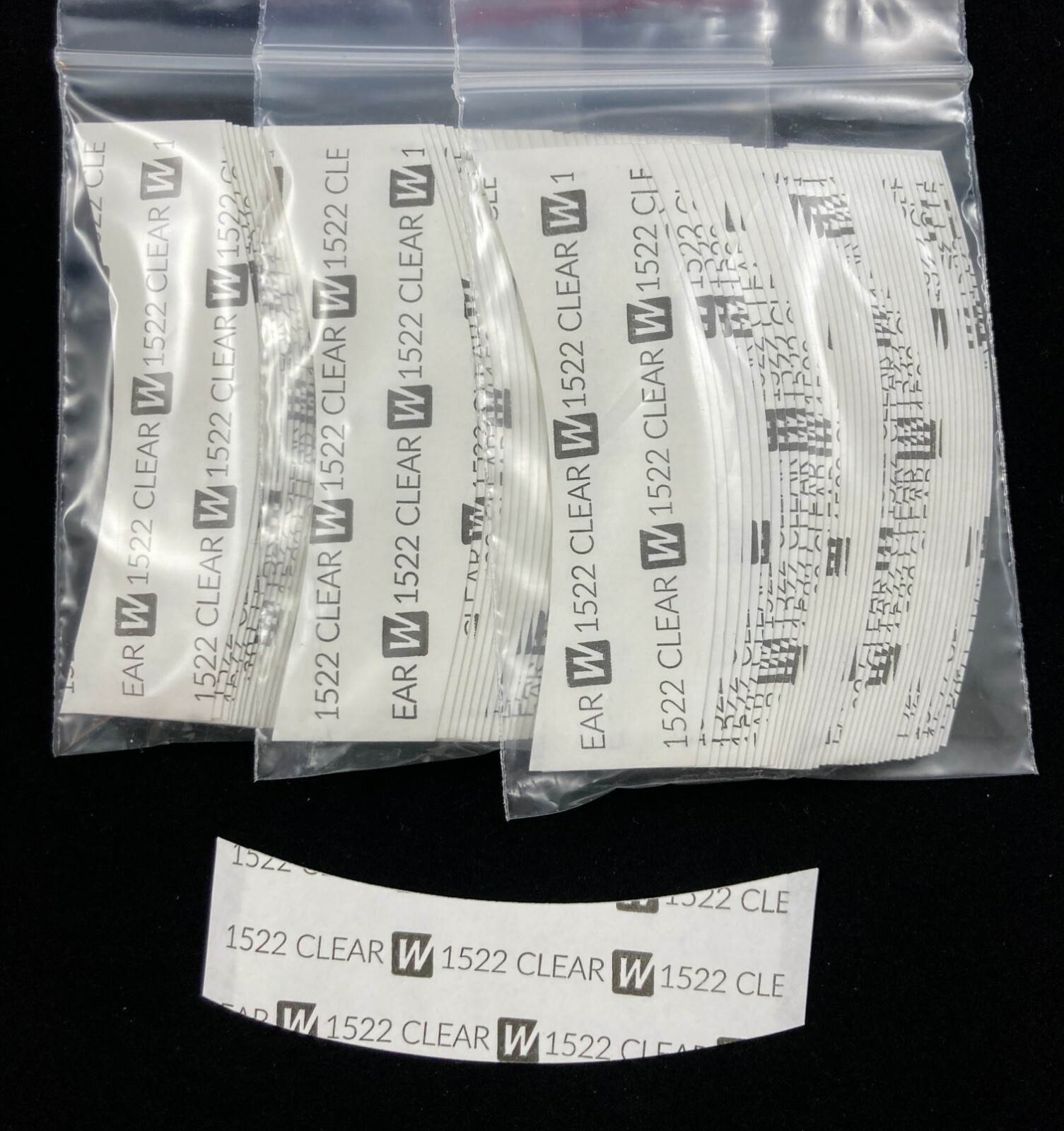 Walker 3M 1522 Hairpiece Tape 108 Pc C Contour Poly Wig Toupee 3 Packs PRIVATE