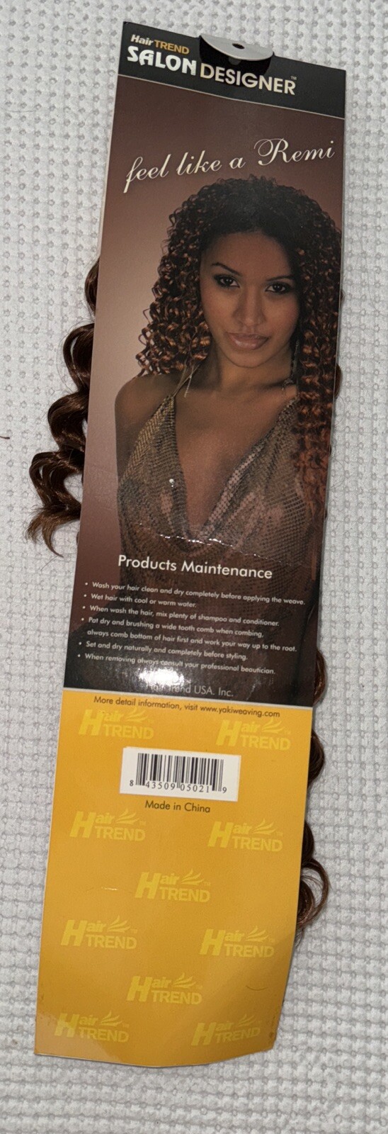 Hair Trend Salon Designer French Deep Wave HH Deep Wave 8” Color P30/33 Sew In