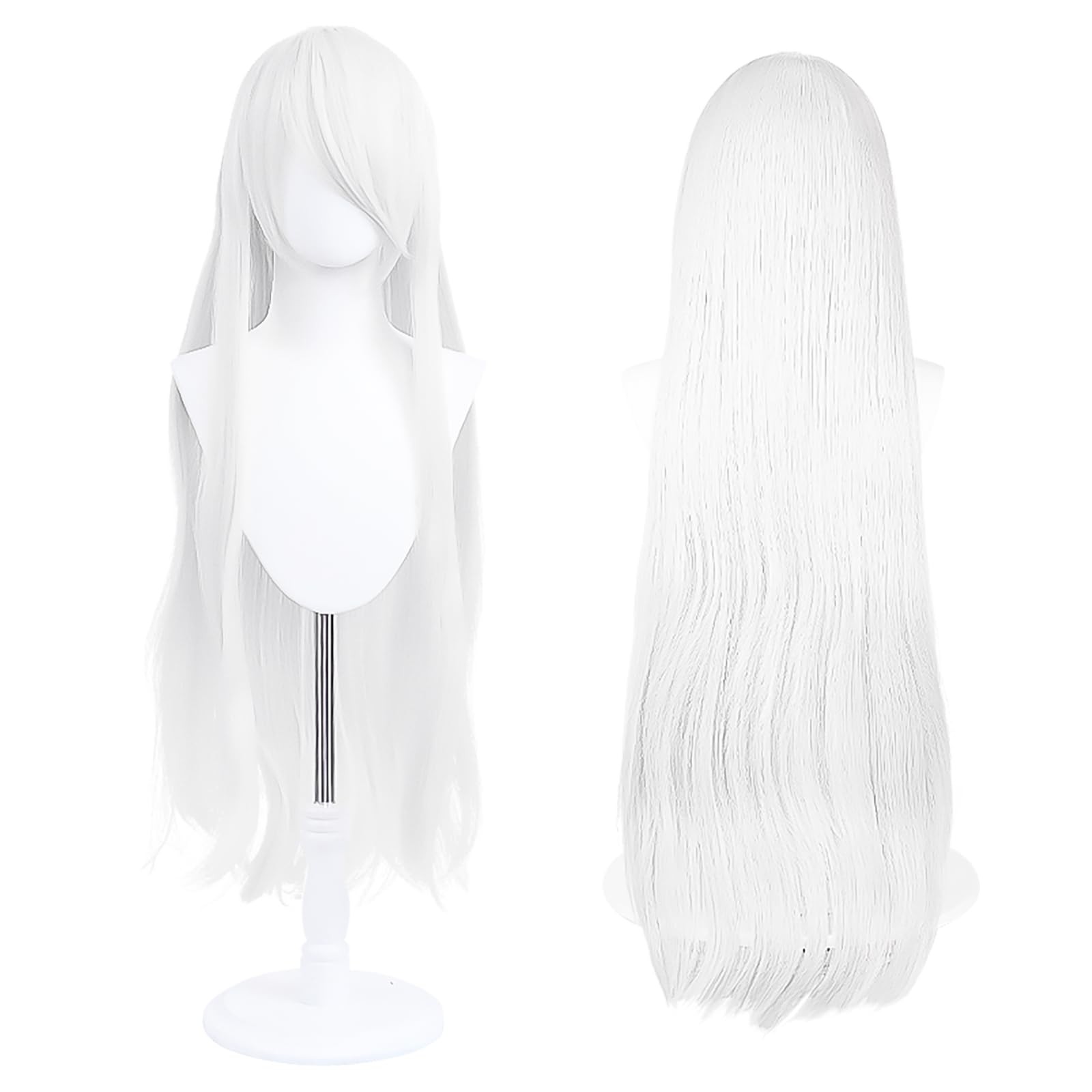100cm / 40 Inch Long Wig, Universal Costume Wig, Perfect for Party, Festivals…