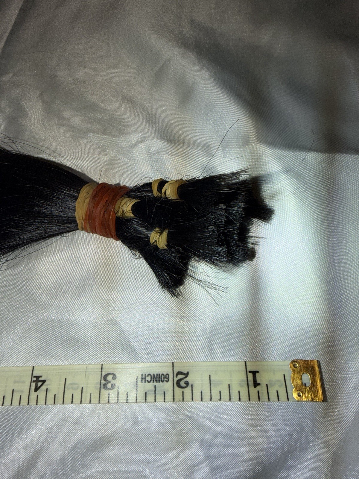 22 Inch, 85g Beautiful Human Hair Cut Ponytail, Fresh From Salon Single Donor. 2