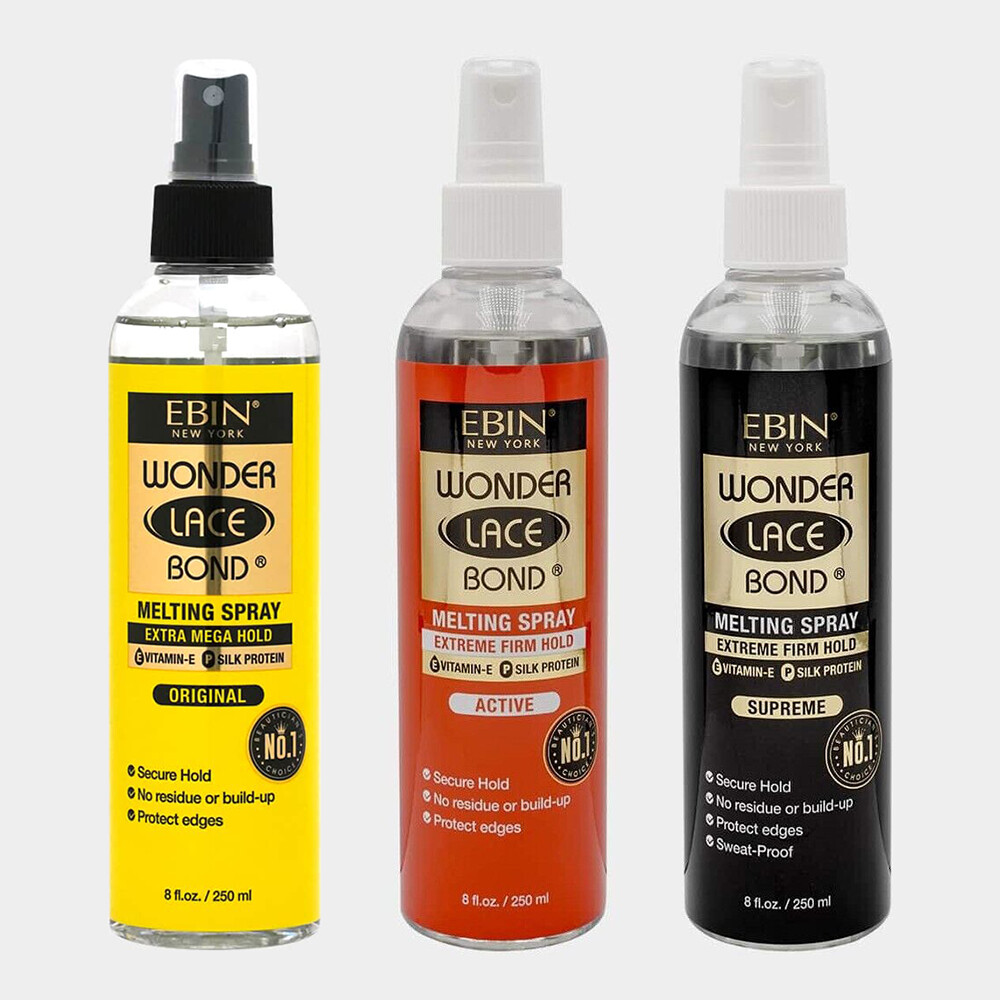 EBIN WONDER LACE BOND MELTING SPRAY 8OZ WIG HOLD MELT DOWN