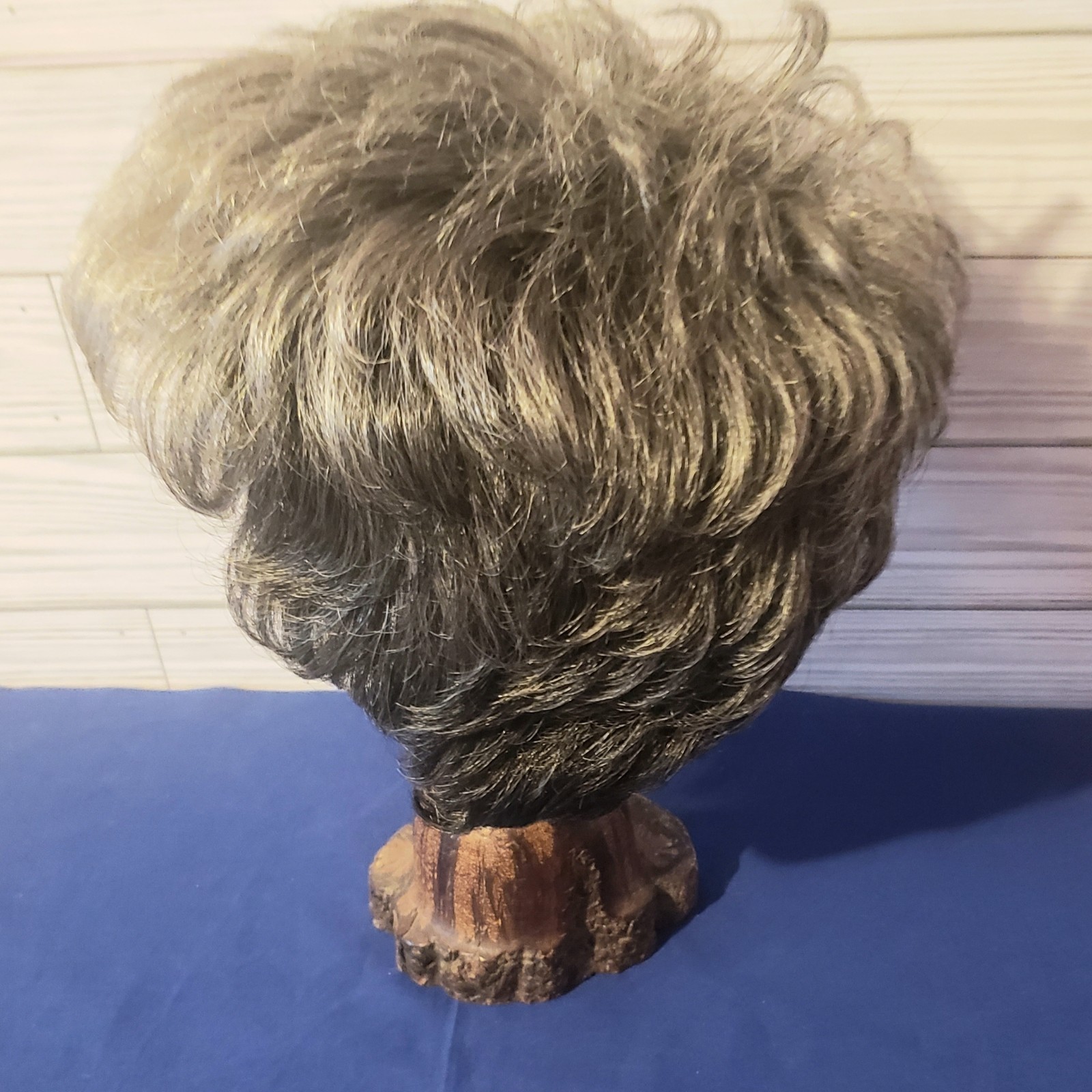 Foxy Silver Collection Gray Short Hair Modacrylic Wig Japanese Origin