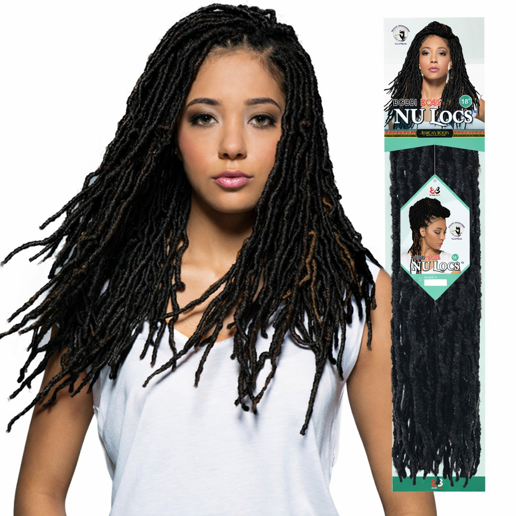 18″ NU LOCS – BOBBI BOSS NU LOCS 18″ 2X – T1B/BURGUNDY