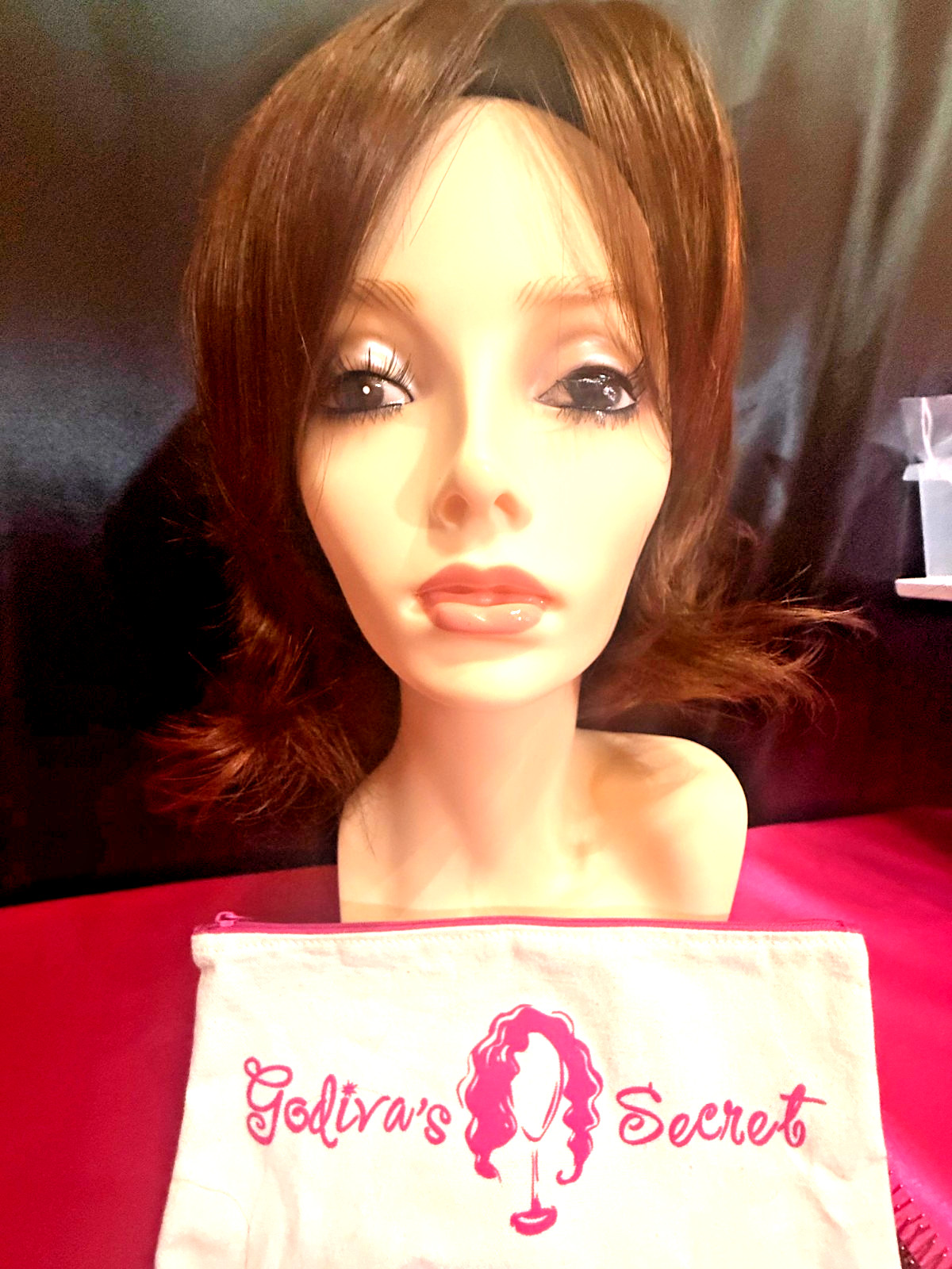 Godiva’s Secret Wigs “Monroe Wig” Chestnut