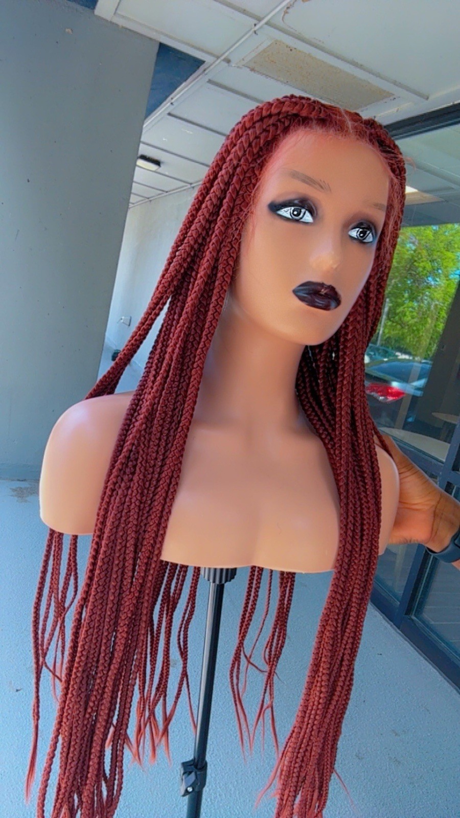 36inch Braided Hair For Black Women,full Lace, Exactly As Picture
