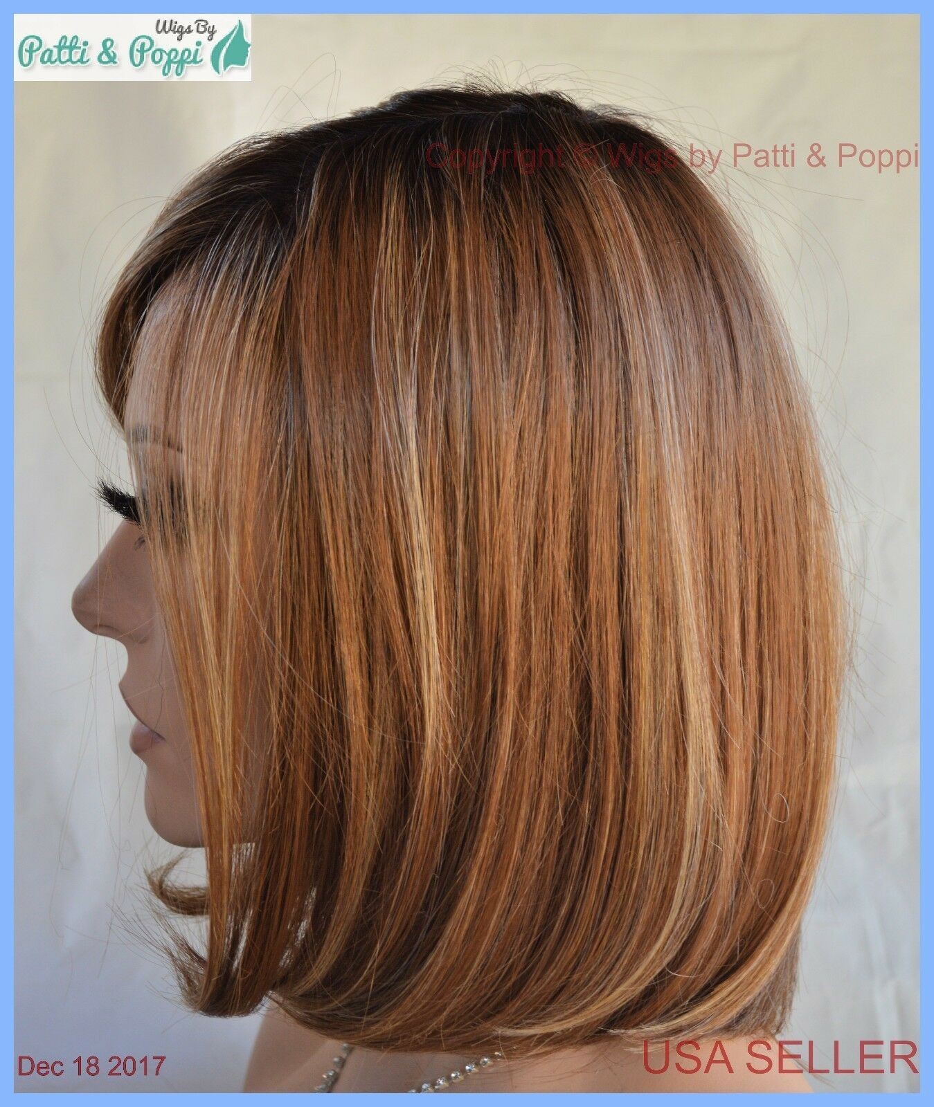 HAUTE SMART LACE FRONT MONOPART WIG RENAU *Salted Caramel