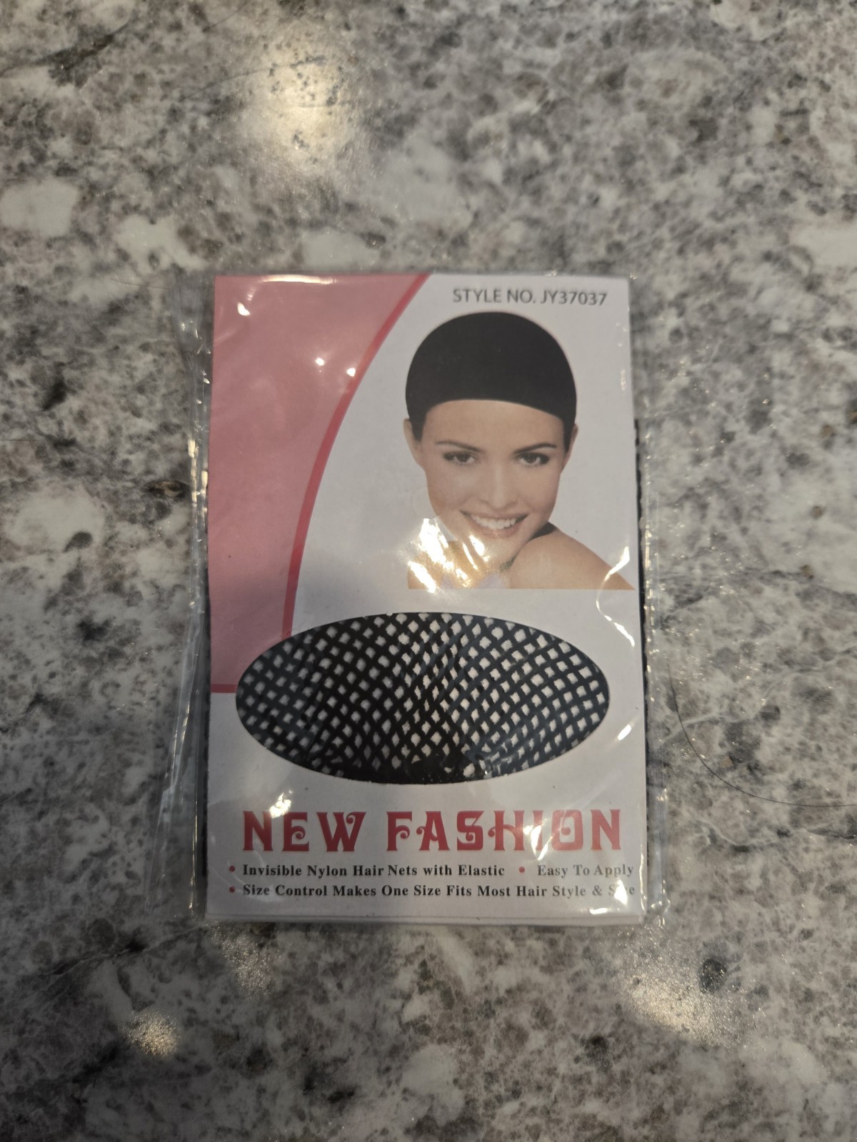 Peek A Boo 10″ Bob Wig With Hair Nets Dark Brown W/light Brown Accents New
