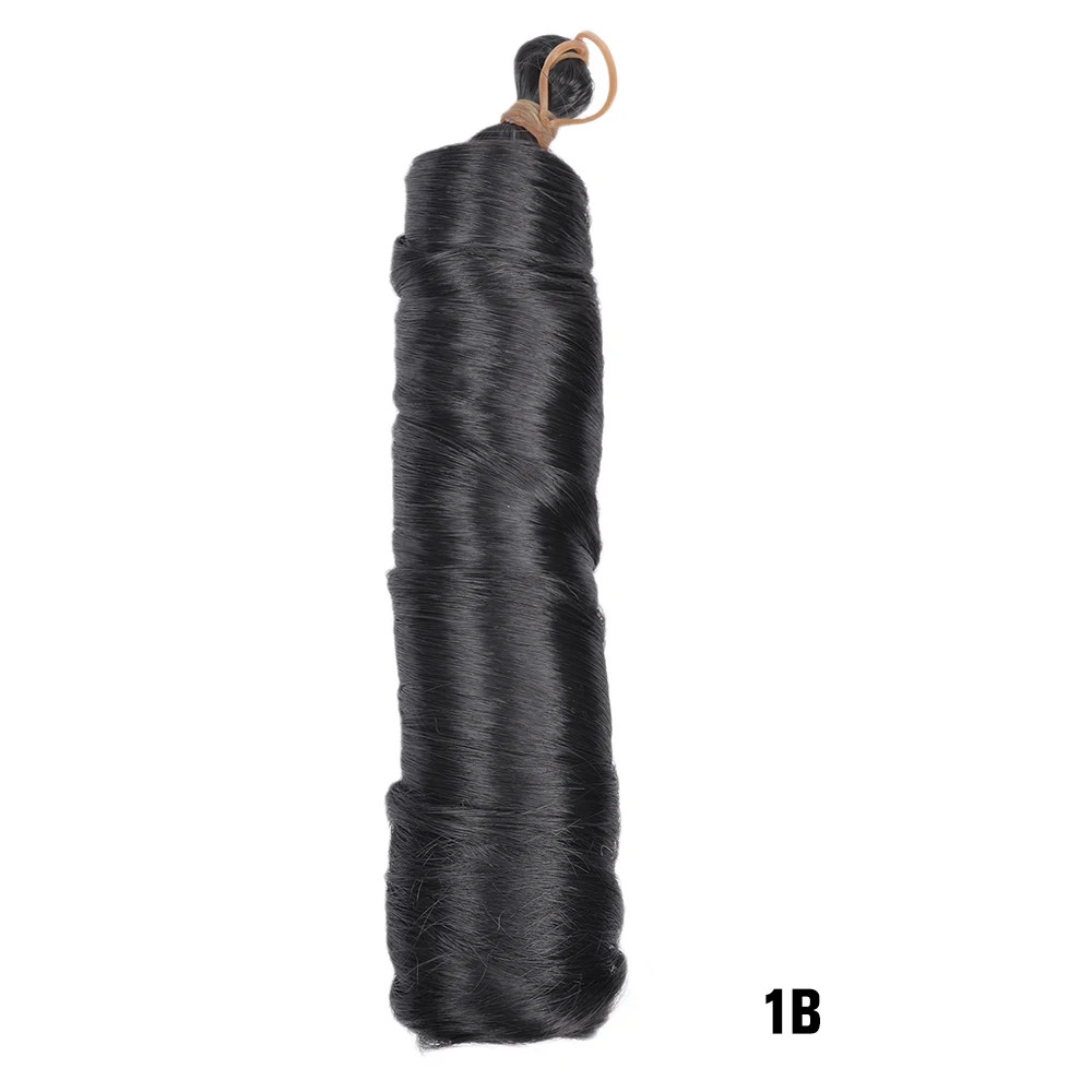 Pre Stretched 24Inch Synthetic Loose Wave French Curls Braiding Hair Extensions