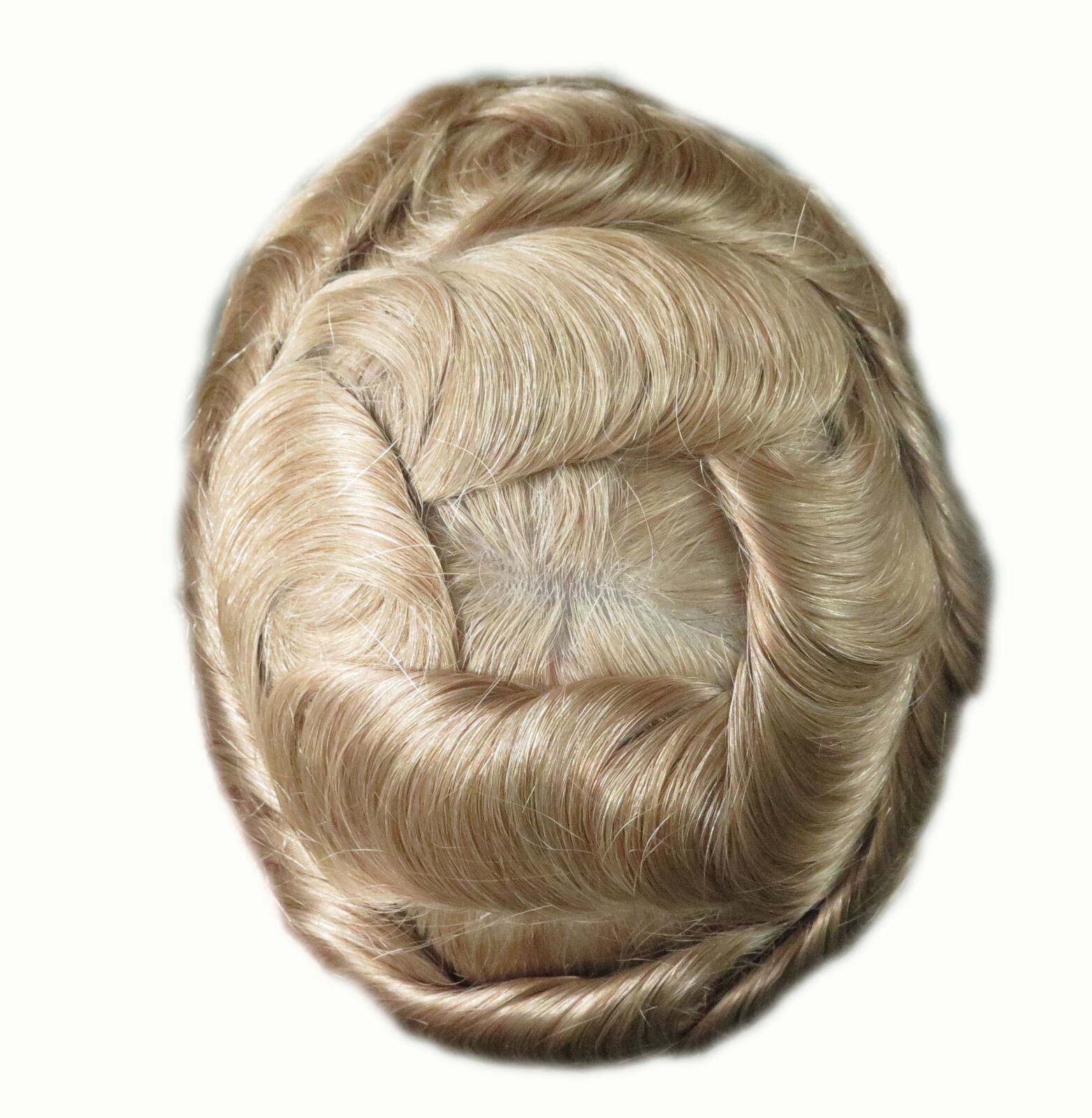 Invisible Hair Replacement System Mens Toupee Super Thin Skin Real Hairpieces NG
