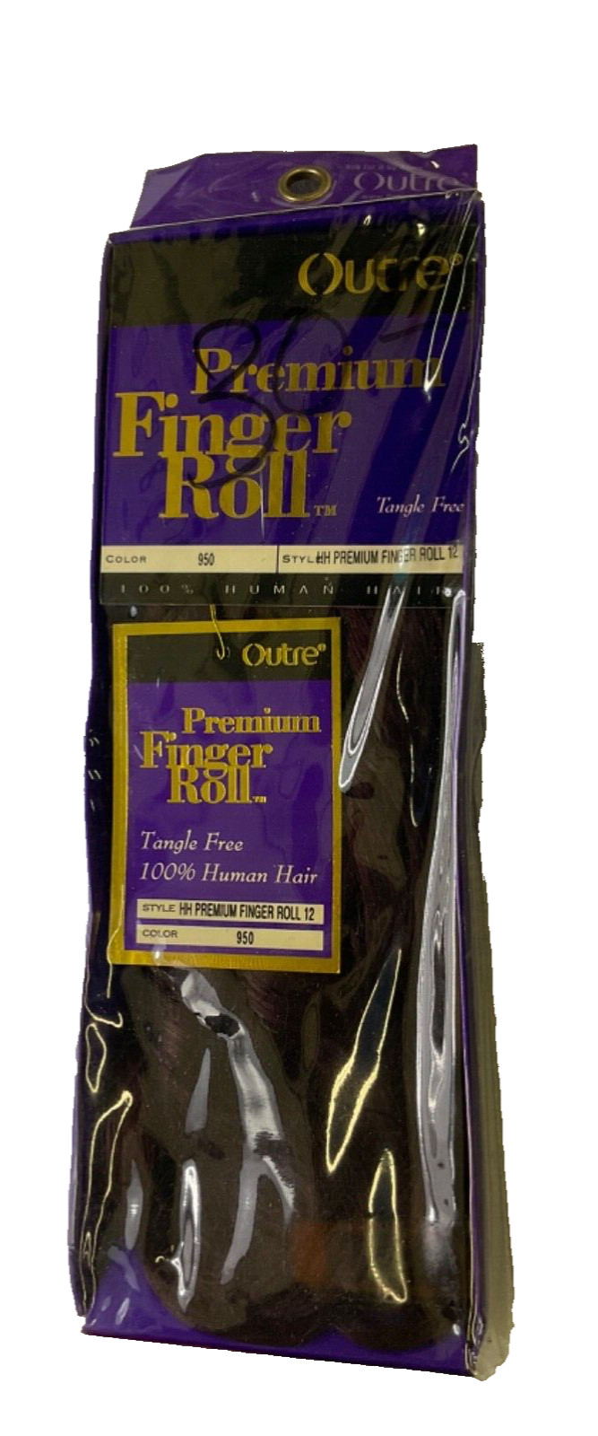 Outre Finger Roll Color 950 Premium Finger Roll 12″ 100% Human Hair
