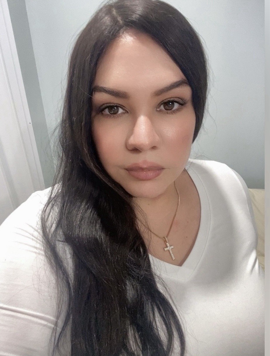 Human Hair Lace Front Wig Glueless Straight Dark Brown 24 inches Free-Part