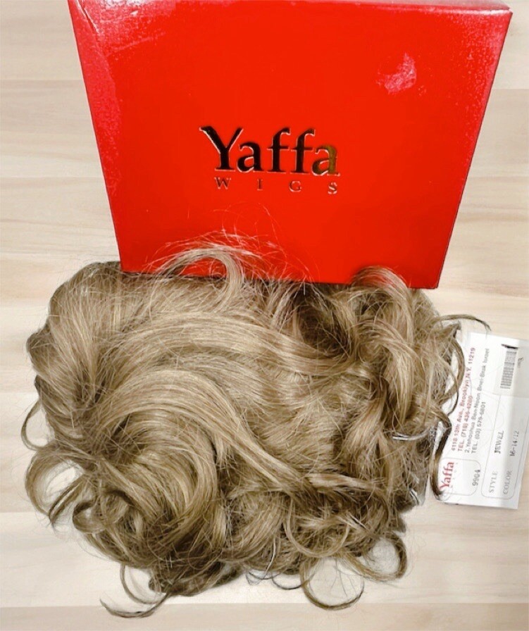Yaffa Wig Human Hair Lace Front Sheitel Jewel 16-14/12 Vintage Retro Short Cute