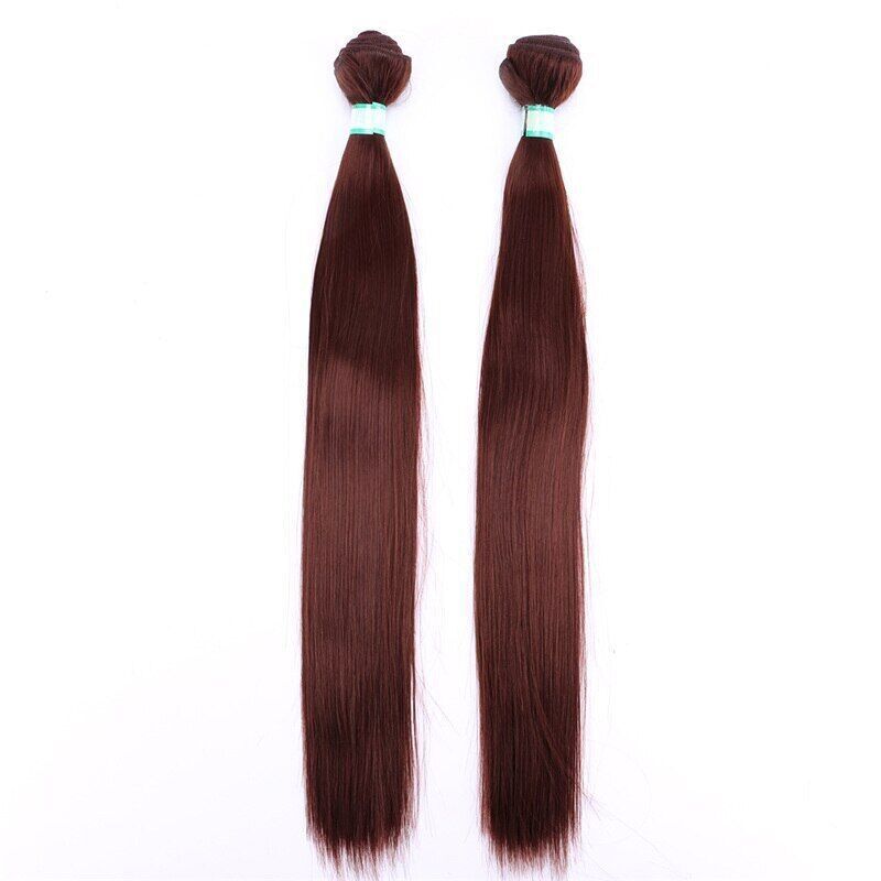 200gram/lot Straight Hair Bundles High Temperature Synthetic Hair Extensions