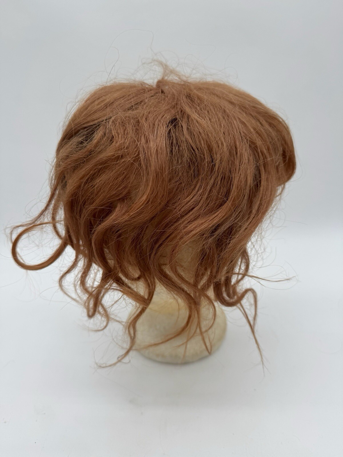 VTG 100% Human Hair 12″ Women’s Pre-Styled Brown-ish Wiglet Beauty Korea w/Case