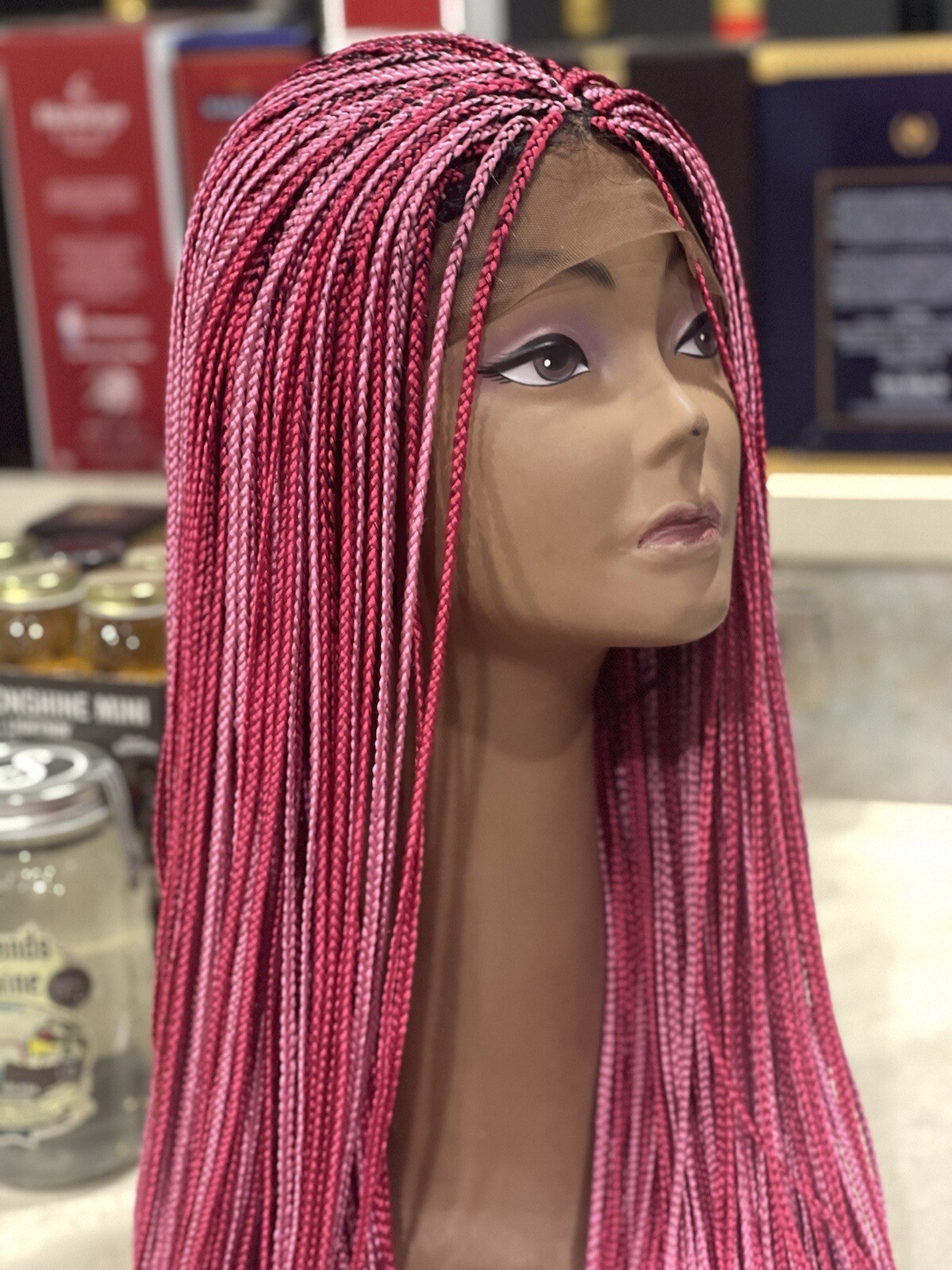 Micro Box Braided Wig (READY TO SHIP)